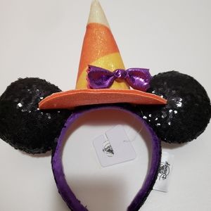 Disney Mickey Minnie Witch Hat Ears Candy Corn
